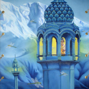 Oil Painting: Ivory Tower